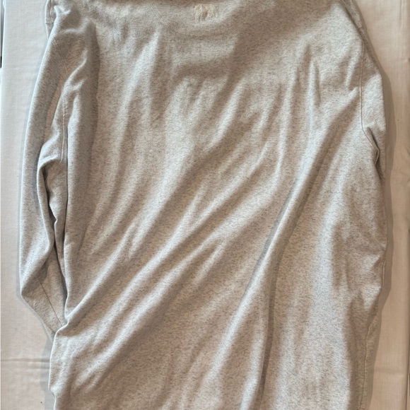 The Normal Brand Light Gray Zip-Up Sweater - Picture 3 of 4